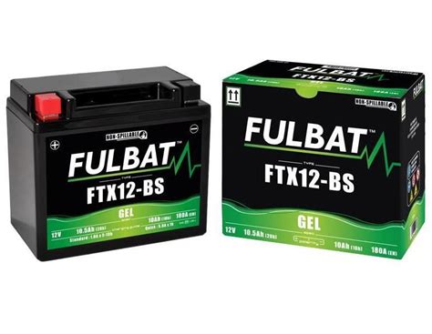 Fulbat Battery For Triumph Bonneville 865 T100 14 15 Ftx12 Bs 12v Model Gel