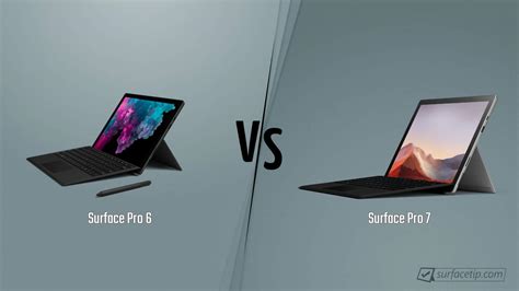 Surface Pro 6 vs. Surface Pro 7: What's different? - SurfaceTip