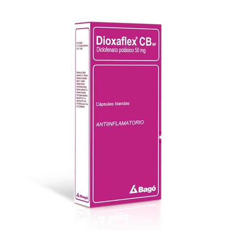 Dioxaflex Cb Nf 50 Mg Cápsulas 8 Und