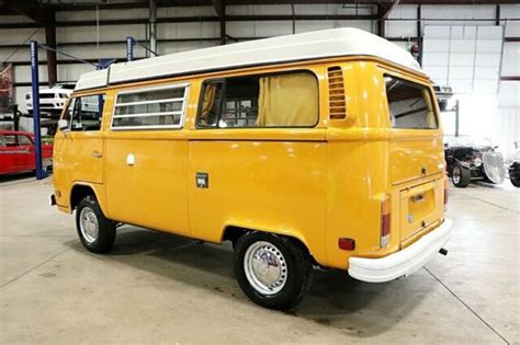 Volkswagen Westfalia Miles Marino Yellow Station Wagon L