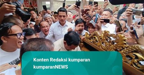 Prabowo Resmikan Rumah Pemenangan Kalau Cinta Saya Jangan Buat Hal