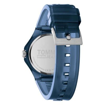 Relógio Tommy Jeans Masculino Borracha Azul 1720028 Compre Agora