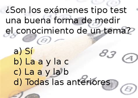 Trucos Para Ex Menes Tipo Test Examen Oposici N