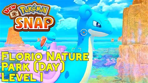 New Pokémon Snap Florio Nature Park Day Level 1 And The Lab Youtube