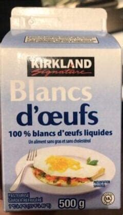 Kirkland Signatures Egg Whites - 63 g, Nutrition Information | Innit