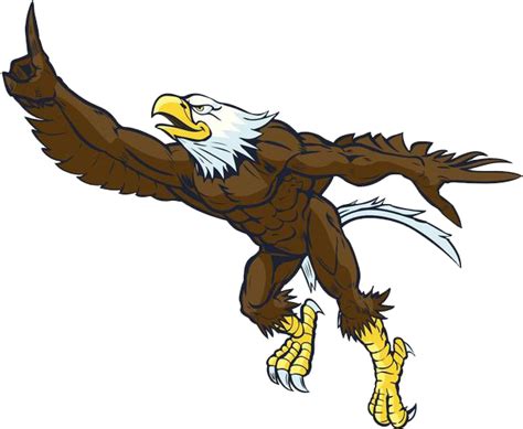 Eagle Claw Png Muscular Eagle Logo Clipart Large Size Png Image