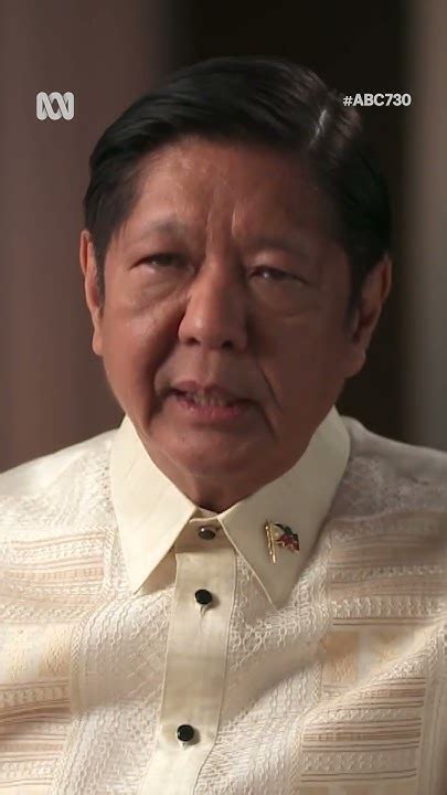 Ferdinand Marcos Jr On The Potential For Conflict In The South China