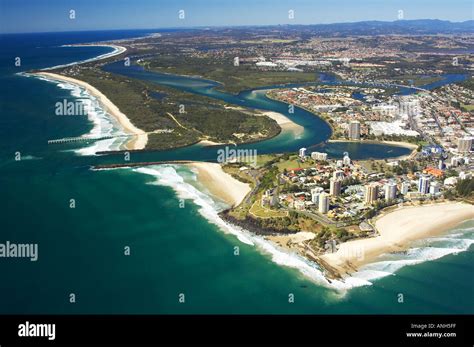 Coolangatta Queensland And Tweed Heads New South Wales Australia Stock