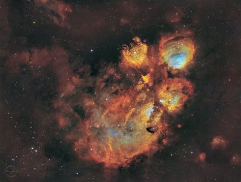 NGC 6334 The Cat Paw Nebula Steeve Body Astrophotographer