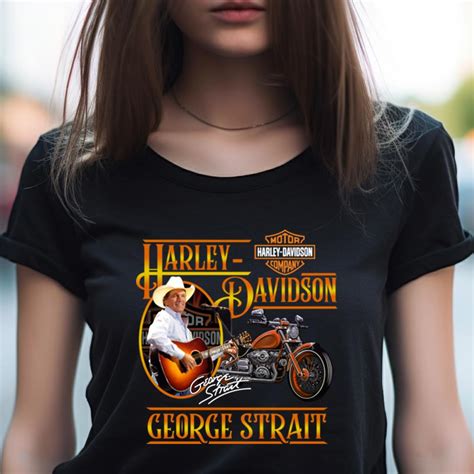 Harley Davidson George Strait Shirt Hersmiles