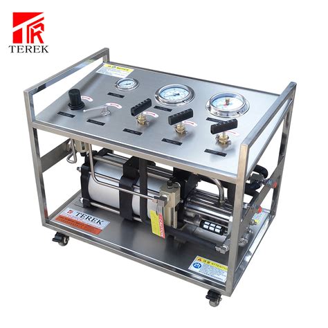 Terek Gu Gtc Bar Double Head Air Driven High Pressure Gas Booster