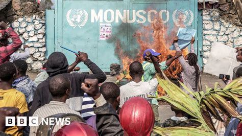 Dr Congo Protests Anti Un Anger Rages Amid War Crime Warning