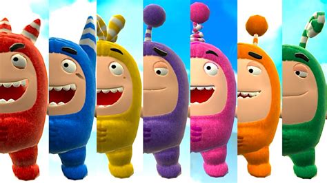 Oddbods Turbo Run Classic Fuse Pogo Bubbles Jeff Newt Slick And