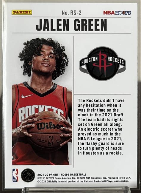 Yahoo オークション Jalen Green ジェイレングリーン 2021 22 Pani