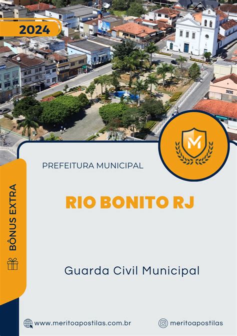 Apostila Guarda Civil Municipal Prefeitura De Rio Bonito RJ 2024