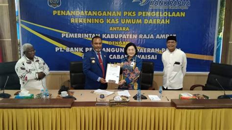 Optimalkan Penerimaan Pengeluaran Keuangan Daerah Bank Papua Dan