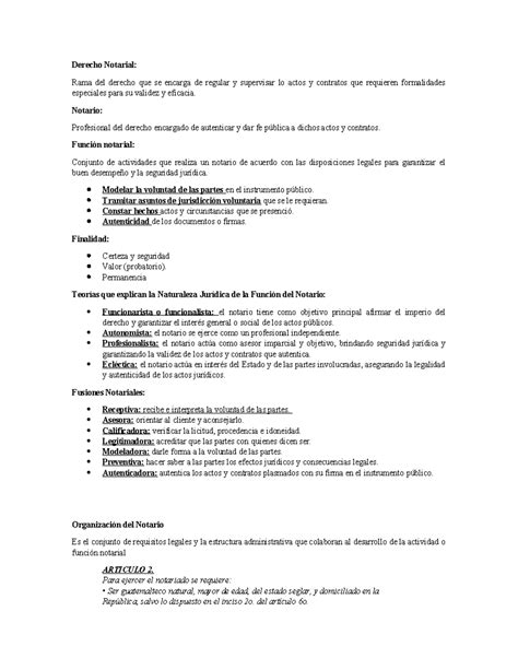 Notariado Parcial Derecho Notarial Rama Del Derecho Que Se Encarga