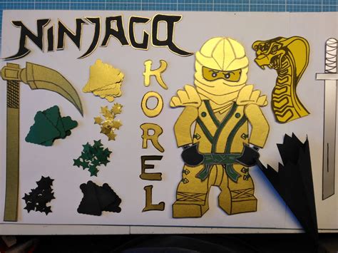 Das Creativchen Ein Bastel Set F R Ninjago Schult Ten