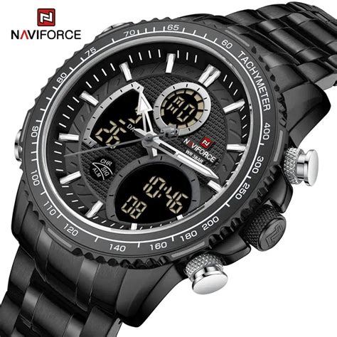 NV135 NAVIFORCE NF9182 Sports Dual Display Watch For Men RetailBD