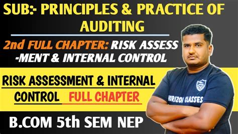 Nd Full Chapter Risk Assessment And Internal Control B Th Sem