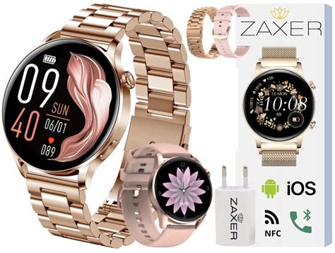 Smartwatch Zegarek Dla Kobiety Do Android Ios Cykl Sklep Opinie