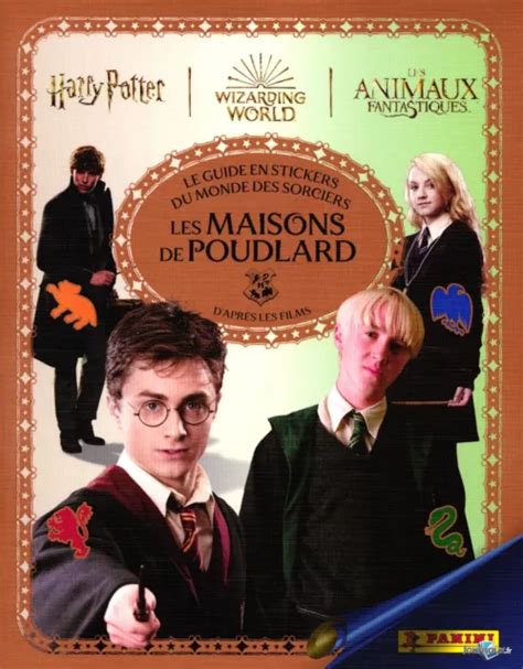 AUTOCOLLANTS PANINI LES Maisons De Poudlard HARRY POTTER Sticker Au