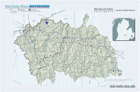 Red Cedar River Watershed Msu Water