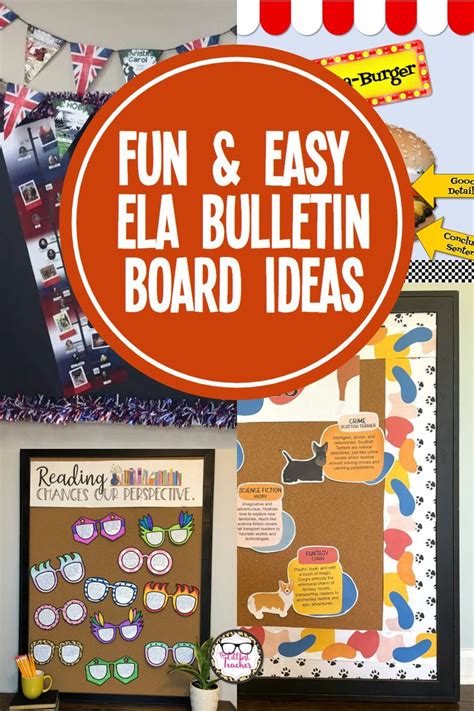 Fun And Easy Ela Bulletin Board Ideas In 2024 Ela Bulletin Boards