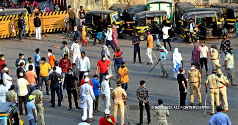 Coronavirus Lockdown Thousands Of Migrants Gather At Mumbais Bandra