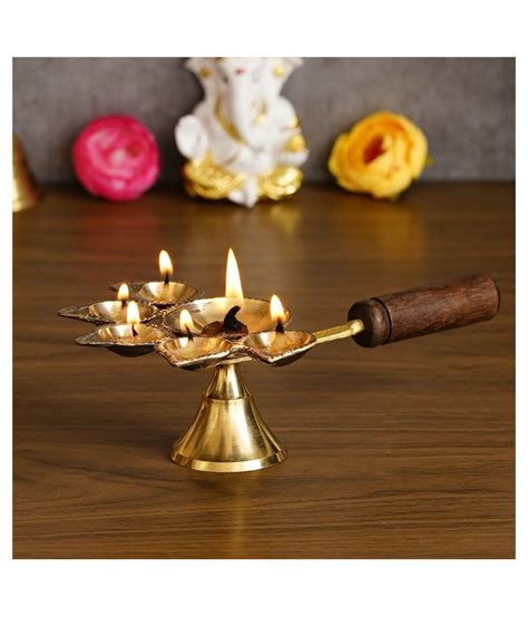 Ecraftindia Brass Diwali Diya Pack Of 1 Buy Ecraftindia Brass Diwali Diya Pack Of 1 At Best