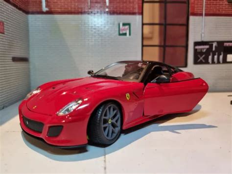 Ferrari Gto Rouge Burago D Taill Miniature Lgb Maquette