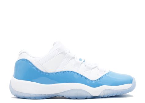 Jordan 11 Retro Low GS 'UNC' - Air Jordan - 528896 106 - white/university blue | Flight Club