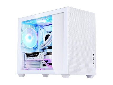 Sama Im01 Pro Mini Micro Atx Tower Computer Case Tempered Glass Side