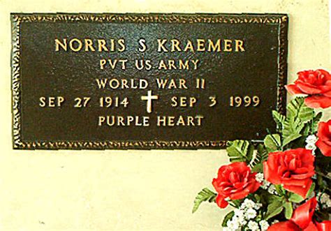 Norris S Kraemer 1914 1999 Find A Grave Memorial