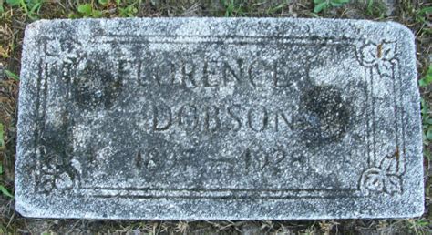 Florence Celesta Hetrick Dobson 1897 1928 Find A Grave Gedenkplek