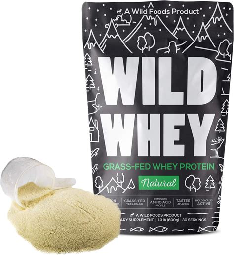 Raw Grass Fed Whey Protein Cold Process Nondenatured Pasture Raised Cows Low