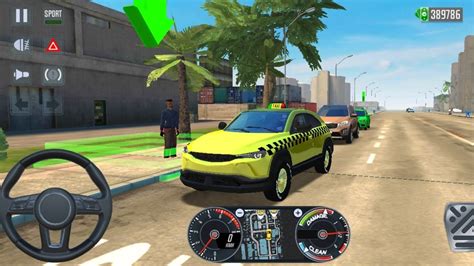 Taxi Sim 2020 Suv Mazda Mx 30 Driving Miami City Wheel Drive Android