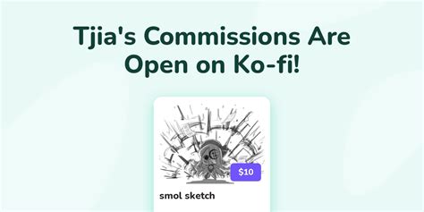 Tjia S Ko Fi Commissions Ko Fi Where Creators Get Support From Fans