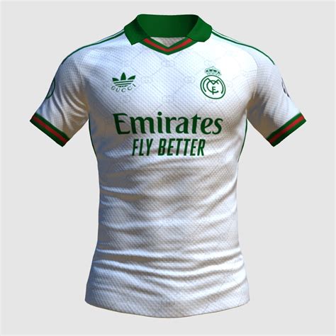 Real Madrid X Adidas Gucci Collaboration Concept FIFA Kit Creator