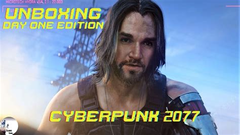 Cyberpunk 2077 Unboxing Day One Standard Edition PS4 YouTube