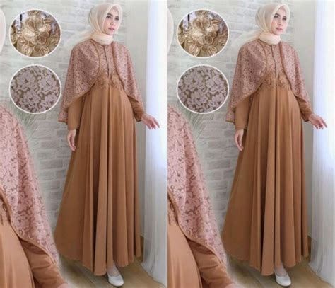 Model Baju Gamis Terbaru Yang Modern Dan Kekinian Bukareview