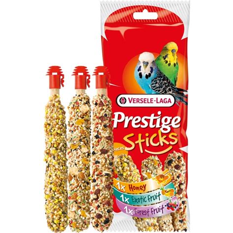 Versele Laga Prestige Sticks Canaries Triple Variety Pack Flavours