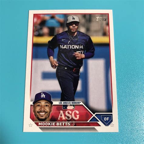 Yahoo Mookie Betts Topps Update Series All Sta