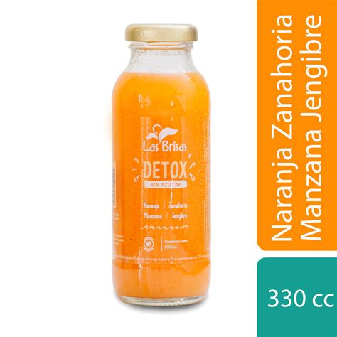 Las Brisas Detox Organico Zanahoria Naranja Manzana Jengibre 330 Cc Desde 3 199 00