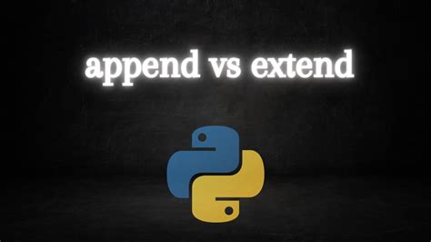 Append Vs Extend Python Basics Interview Questions Data Science