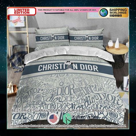 NEW Christian Dior Paris Snoopy Bed Sheet Price Shirtnation Shop