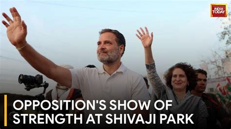 Rahul Gandhi S Bharat Jodo Nyaya Yatra Concludes With Opposition Rally