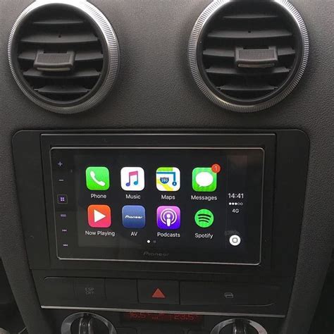 Pioneer Car Sph Da Apple Carplay Installed Into Audi A Cen