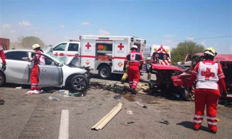 Accidente En Carretera Zaragoza Victoria Deja 5 Muertos