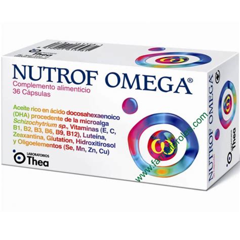 Nutrof Omega C Psulas Nuevo Tama O Farmaferoles